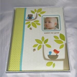 Carter’s First Memory Baby Photo Book Album with Woodland Creatures Design NEW
